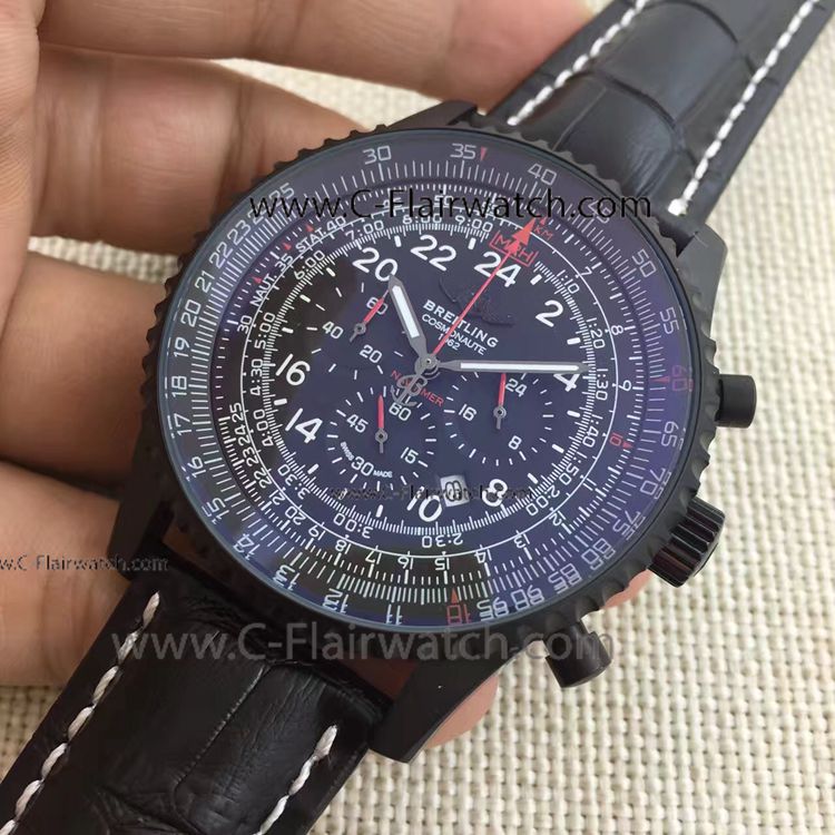 Breitling Navitimer Cosmonaute 1962 Watch Solid Black Watch